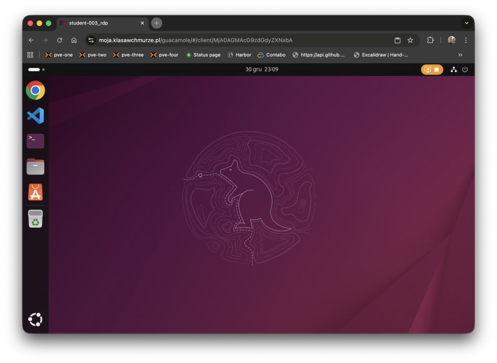 Pulpit systemu Ubuntu